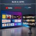 Smart WiFi 6 Bluetooth 5.0 Projector Native 1080P Full HD with Electric Focus, Built-in Netflix/YouTube/Prime Apps 800 ANSI Lumens Home Theater & Outdoor Movie Projector Model BL128 Plus